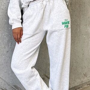 White Fox Offstage Sweatpants Glacier Grey
